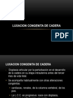 Luxacion Congenita de Cadera