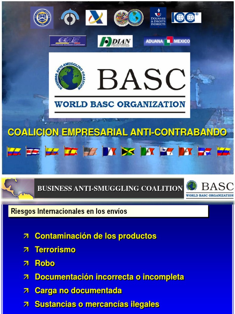 Coalición Empresarial Anti-Contrabando BASC | PDF | aduana | El ...