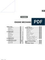 Daihatsu K3-Vet Engine Mechanical Manual Book