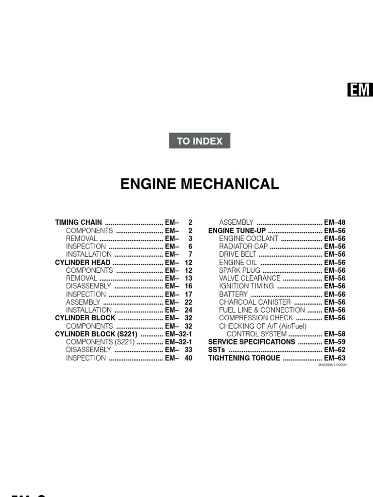 daihatsu k3vet engine mechanical manual book Engineering Tolerance