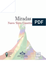 Bolivia IDEA Miradas Al Nuevo Texto Constitucional