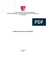 Estimativas de Custos de Software PDF