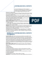 RESEÑA DE LA CONTABILIDAD EN EL CONTEXTO COLOMBIANO I