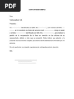 Carta Poder Simple