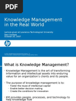 Download Knowledge Management in the Real World 1205787579812977 4 by shanesmith12 SN13458821 doc pdf
