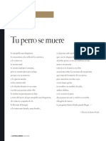 Tu Perro Se Muere Poema