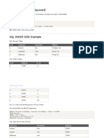 SQL Joins Cheat Sheet | PDF | Sql | Databases