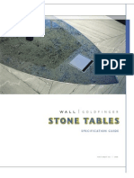 WG Stone Table Brochure