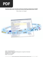 Download Rapport marktonderzoek zoekmachinemarketing Nederland 2007 by Eduard Blacquire SN134603 doc pdf