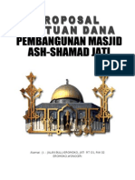 Proposal Masjid Jadi 2003