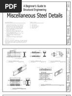 A Beginner's Guide to Structural Engineering - Miscellaneous Steel Details