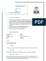 CV Líder Motivación TIC