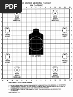 10 Yard 50 0 Zero Target Pdf