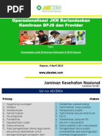 Download Materi Sosialisasi BPJS di RSUD dr H Soemarno Sosroatmodjo 2013 by Jumatil Fajar SN134615719 doc pdf