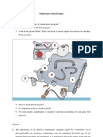 Maintenance Diesel Engine