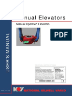 Manual Operated Elevators