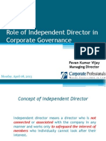 Role of Independent Director Incorporate Governance