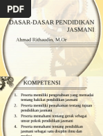 Materi Dasar Penjas Rithaudin