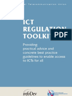 Ict Regulation Toolkit: Providing Practical Advice and Concrete Best Practice Guidelines To Enable Access To Icts For All