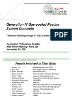 Generation IV Gas-Cooled Reactor Concepts