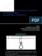 Diagramas de Conexion de Lamparas Incandescentes