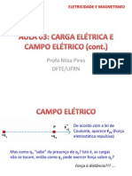 Campo Elétrico - Aula 3