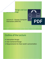 Human-Computer Interaction Design Principles