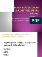 Pnaan Persekitaran BLK DRJH Yg Mesra Budaya - Pengurusan P&P &ped Relevan Budaya &KPTGN Kelompok - 5.4 &5.5.