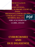 A Presentation BY Pavan Duggal, Advocate, Supreme Court of India President, Cyberlaw Asia Cyberlaw Consultant, Member, Mac, Icann