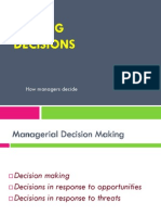 CHPTR 5 Decision Making