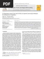 A Comparative Study of Two State-Of-The-Art Sequence Processing Techniques For Hand Gesture Recognirtion