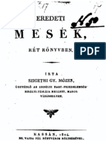 Szigethi Gyula Mózes - Eredeti Mesék, Két Könyvben. 1824.