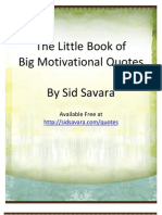 Little Book of Big Motivational Quotes Sidsavara Com