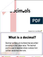 1 Decimals