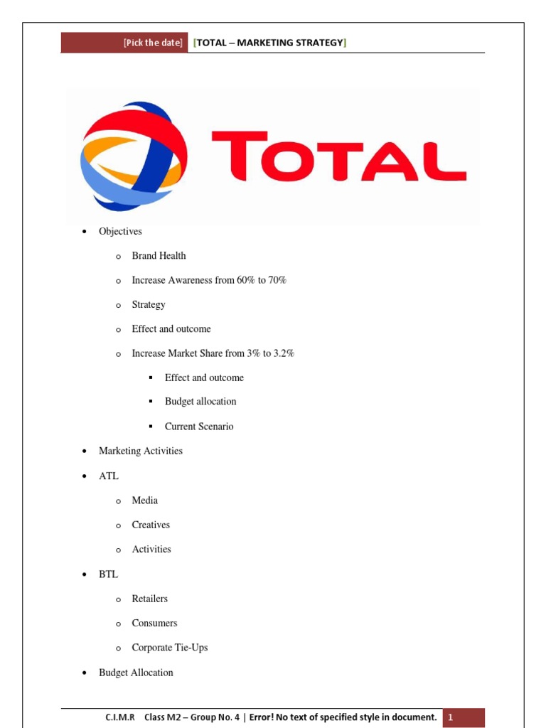Total Lubricants Marketing strategy.docx Advertising Energy And