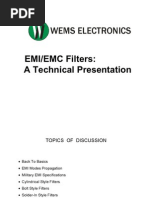 Wems Electronics: EMI/EMC Filters: A Technical Presentation