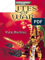 Warhammer 40000 - Rites of War - Manual - PC