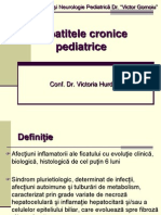 Hepatitele Cronice Pediatrice