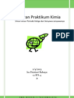 Laporan Praktikum Kimia-Unsur Periode Ke3 Dan Senyawanya