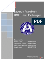 Laporan praktikum Heat Exchanger