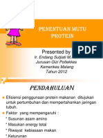 Tmk Mutu Protein 2012