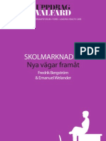 Skolmarknaden- nya vägar framåt