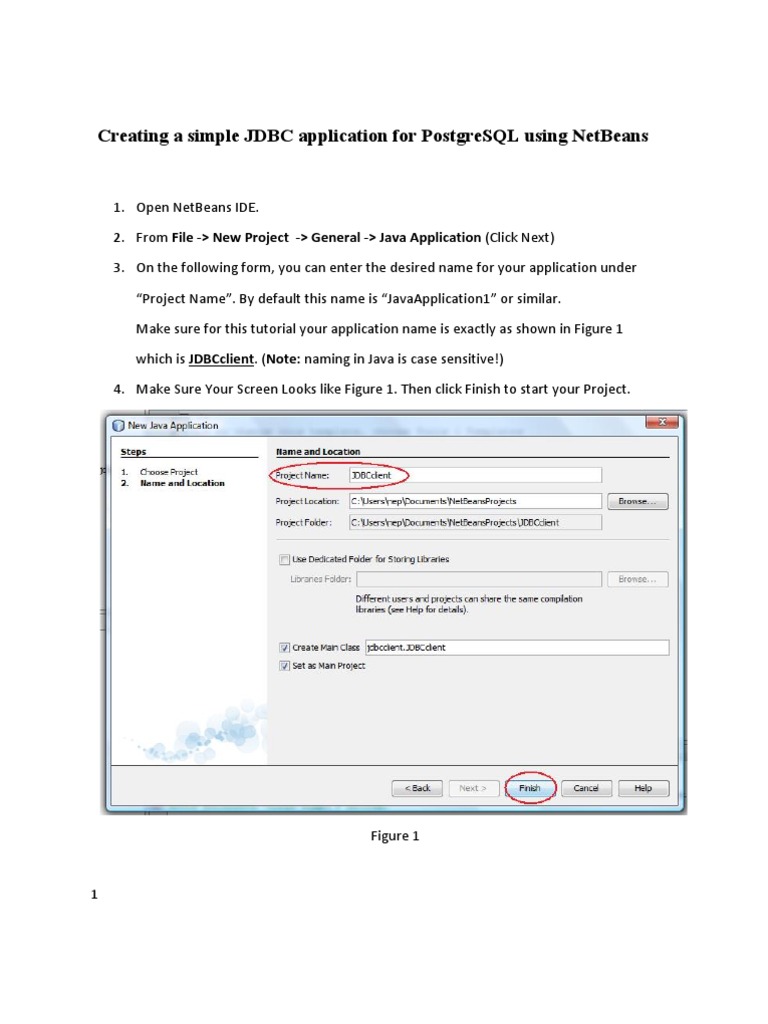 NetBeans Walkthrough | PDF