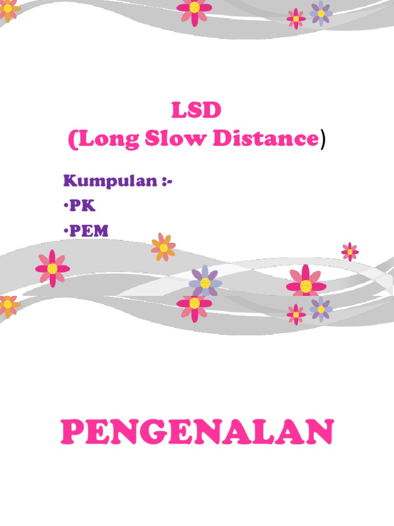 Long Slow Distance | PDF