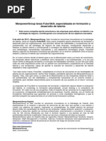 ManpowerGroup lanza FuturSkill, especializada en formación y desarrollo de talento