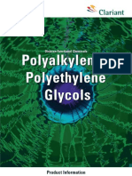 Polyalkylene Polyethylene Glycols #3