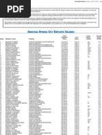 Saratoga Springs City Employee Salaries