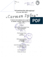 Concurs Carmen Sylva / un parteneriat educational propus de Sc din Horia tuturor elevilor si cadrelor didactice