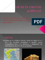 Que Es La Ciencia Politica