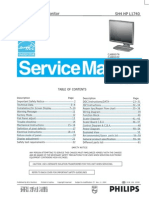AOC Service Manual HP-L1740 - A00 Monitor LCD